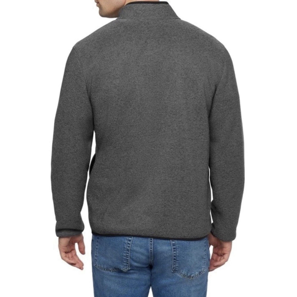 Eddie Bauer Sweater Fleece Snap Pullover MRSP $90 - Picture 9 of 11